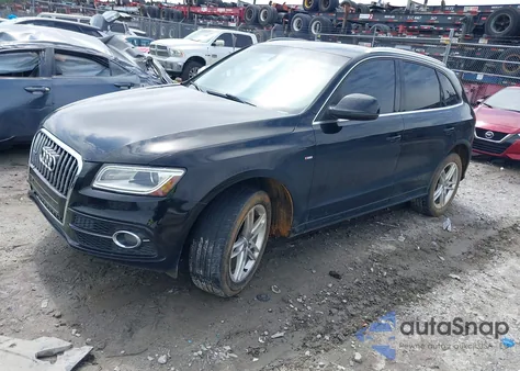 2013 Audi Q5 3.0T Premium Plus from USA, damaged, VIN WA1DGAFP8DA063221